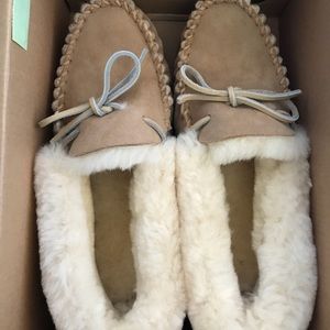 Not worn L.L.Bean moccasins!